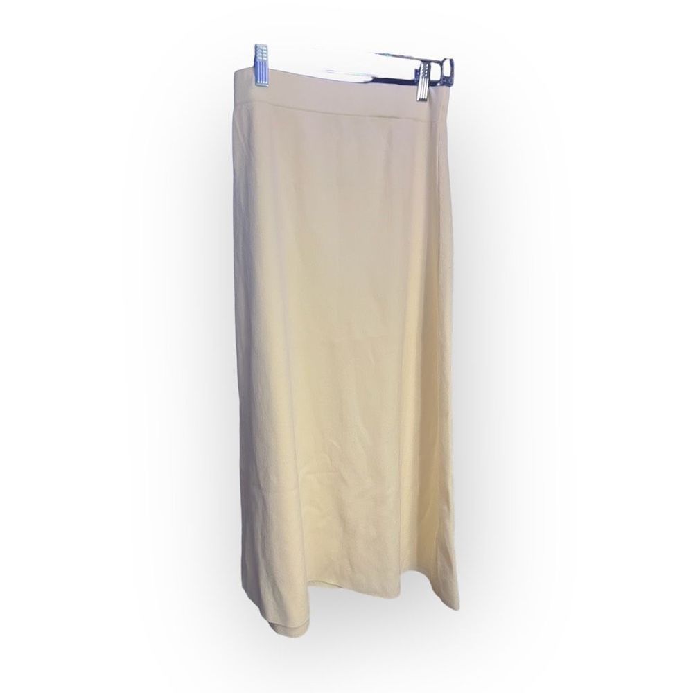 Zara Cream Midi Skirt